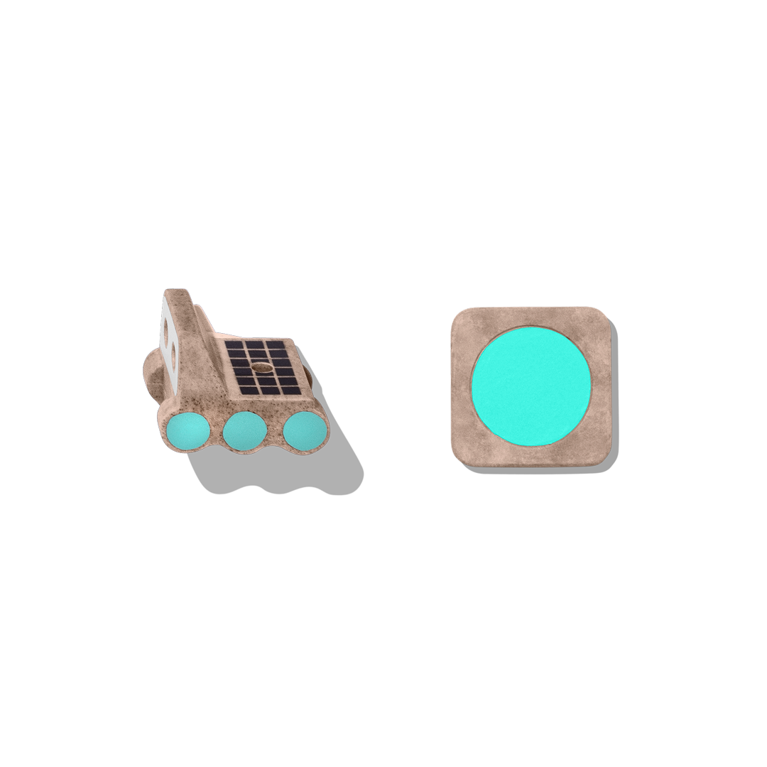 Rover and Home Base (Aqua)