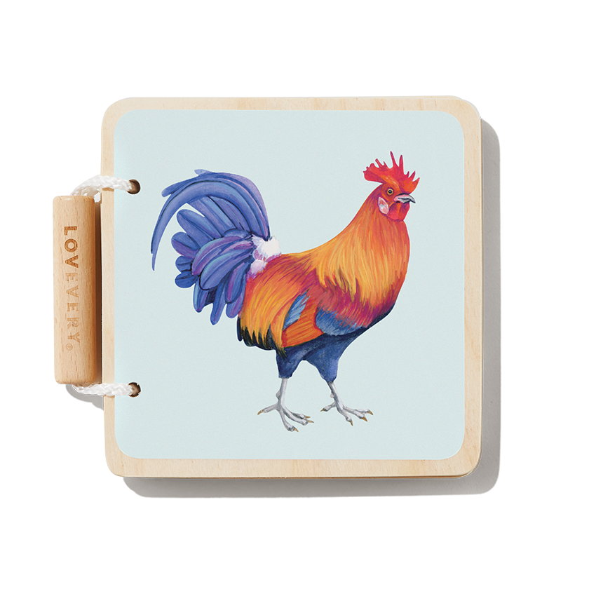 Wooden Animal Book