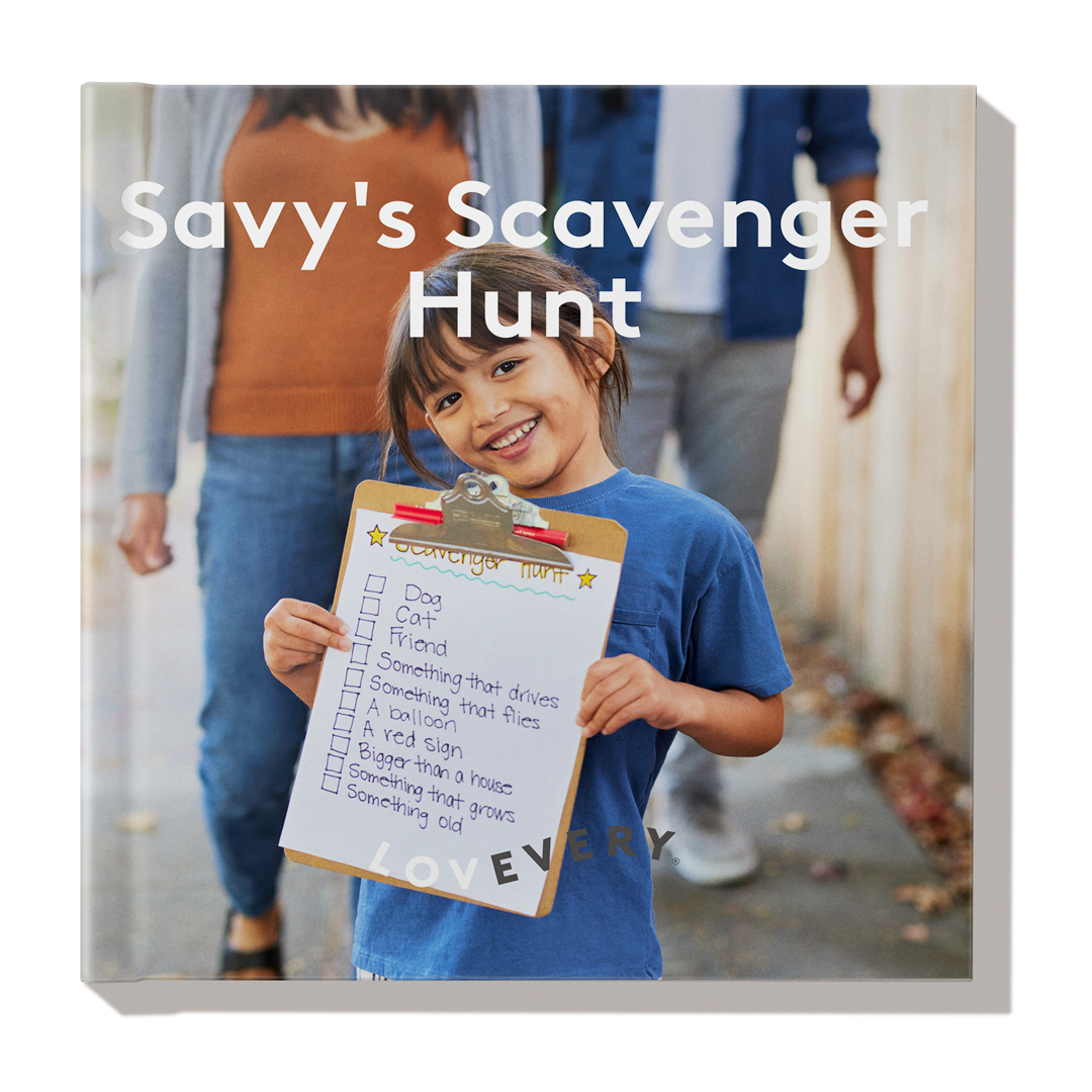 'Savy’s Scavenger Hunt' Book