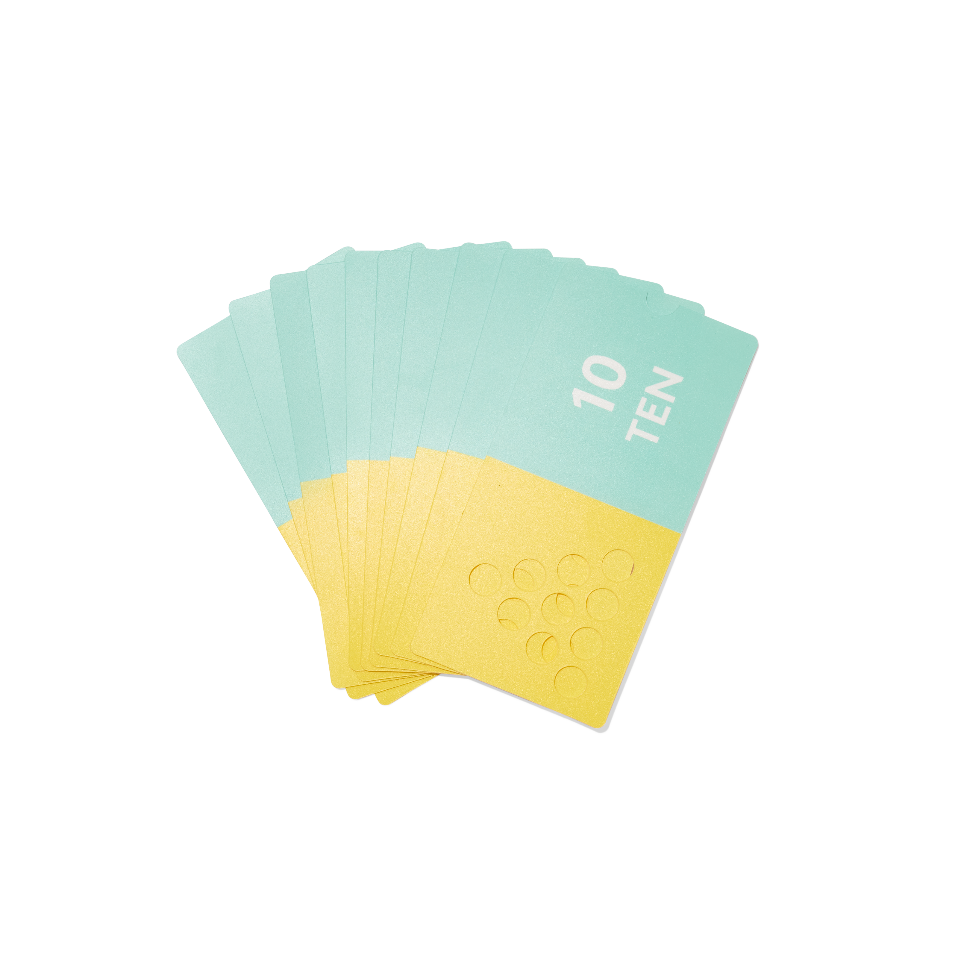 Counting Box Number Cards (set of 10)