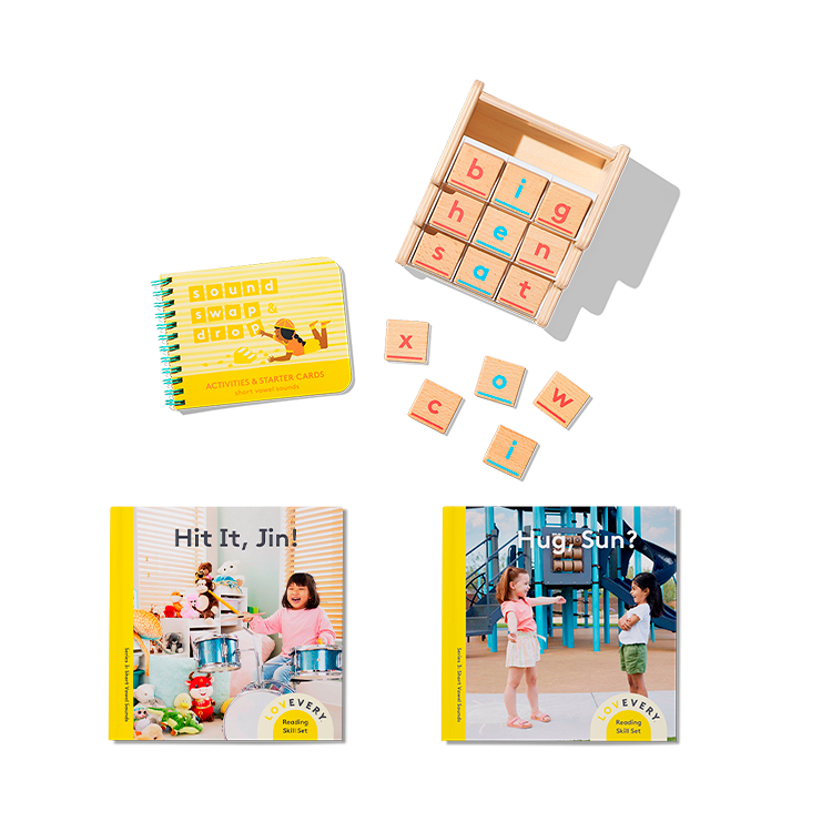 Reading Skill Set, Box 3, K to 1st grade